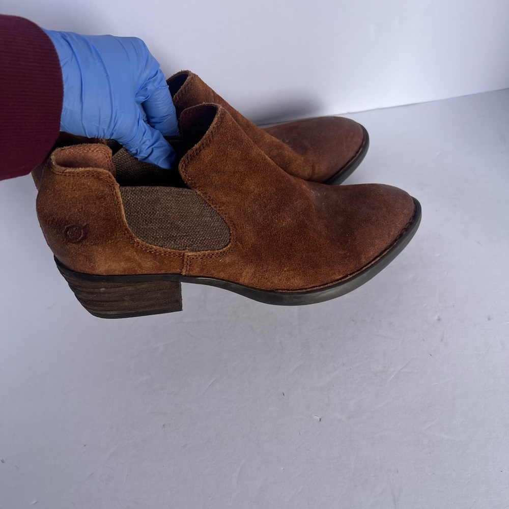 Born Women's Dallia Boot in Rust - heel‎ - Picture 9 of 16